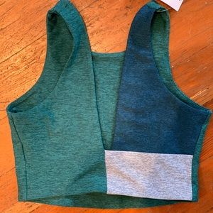 Outdoor Voices Tri Color Venus Crop NWT